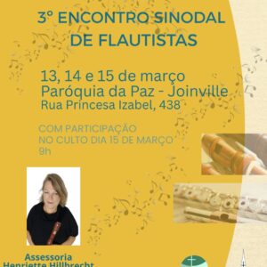 3° Encontro de Flautistas - 2026